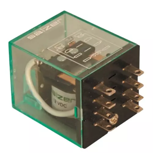 Salzer H Series HSC Relay 24 V DC Coil Voltage 10 Amp 3 Pole, HSC3P24