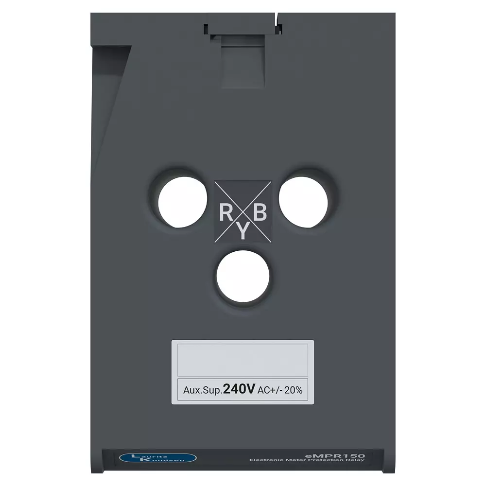 lt-lauritz-knudsen-electronic-motor-protection-relay-4-22-a-thermal-overload-range-and-230-v-ac-aux-supply-voltage-empr150xbbo
