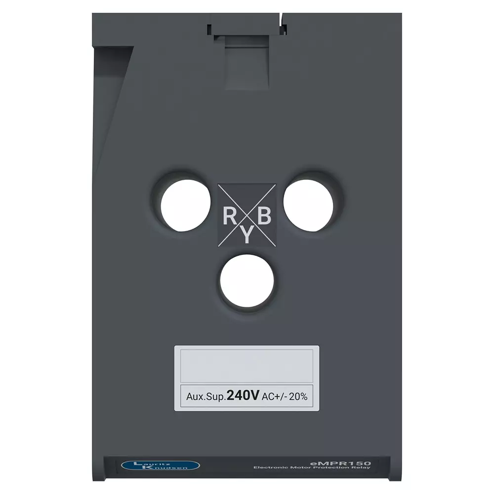 lt-lauritz-knudsen-electronic-motor-protection-relay-16-88-a-thermal-overload-range-and-230-v-ac-aux-supply-voltage-empr150xbco