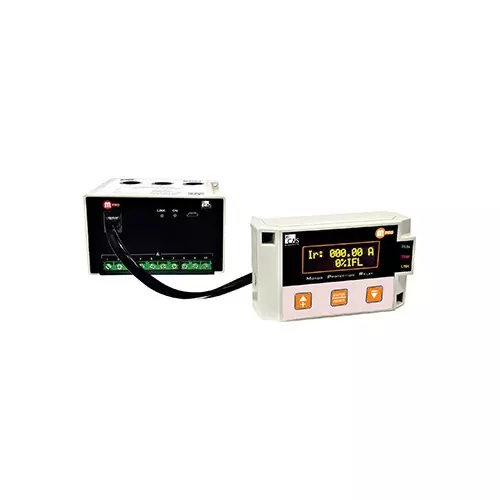 C&S Electric mPRO 200 Electronic Motor Protection Relay External 1-5 Amp 190-260 V AC Aux Support 92 mm Circular Plastic Casing, MPRO-200-05-Z90-00-H-V2