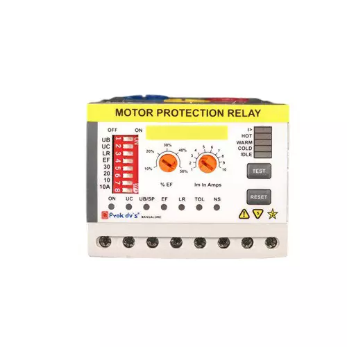 Prok DVs Motor Protection Relay Without Display Inbuilt CT 1 - 10 A RS485 Modbus, PDMMPR-01