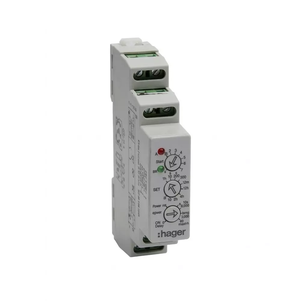 Hager Voltage Protection Relay 3-Phase 3 W, EUHRVP33D