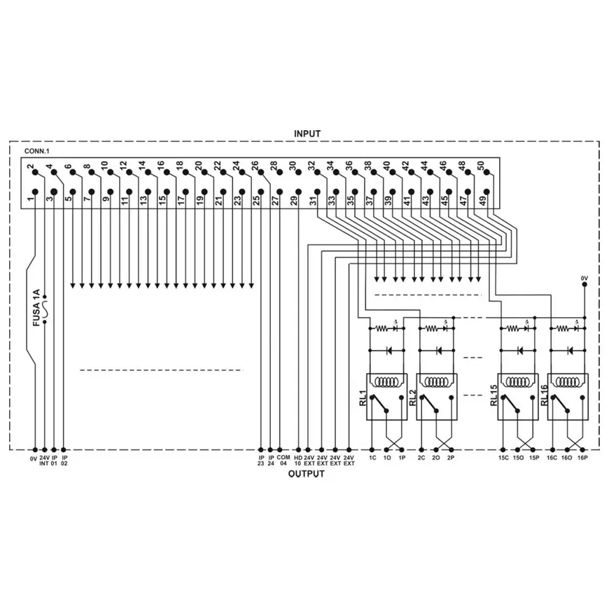 shavison-1-co-16-channels-cnc-specific-relay-module-24-v-dc-and-25-ma-per-channel-as717-s-oe