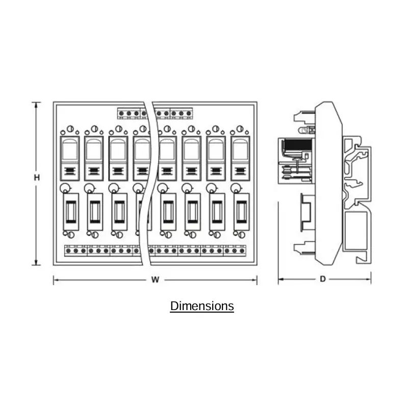 shavison-1-co-8-channels-relay-module-with-fuse-at-poles-looped-coils-24-v-dc-and-25-ma-per-channel-as505-24v-p-s-oe-24vdc-2a
