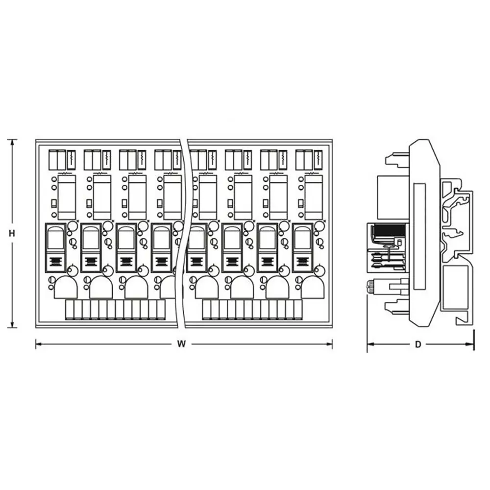 shavison-1-co-4-channels-relay-module-with-high-voltage-isolated-coils-and-fuse-at-poles-110-v-ac-as803-110vac-s-oe-230vac-5a