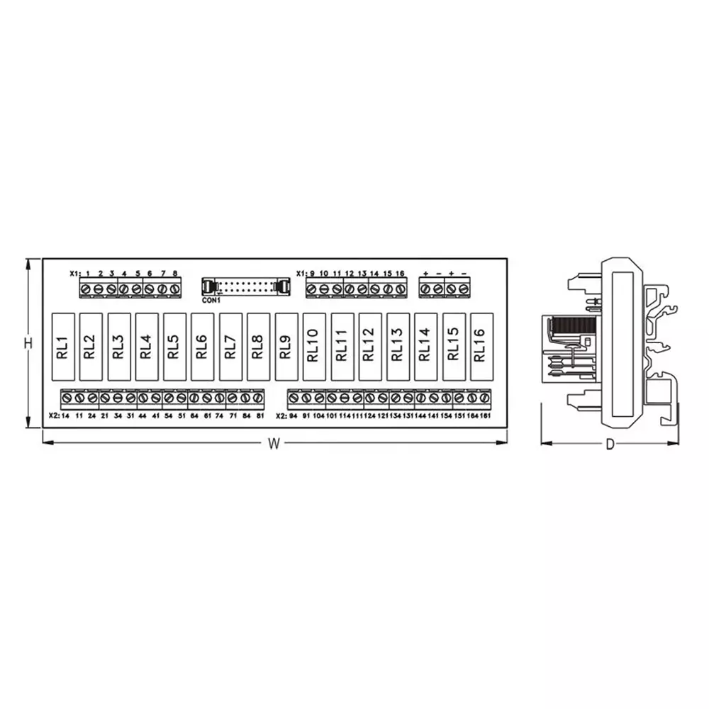 shavison-1-no-16-relay-module-with-coil-connection-through-frc-he10-24-v-dc-and-25-ma-per-channel-as334-24v-n-s-oe