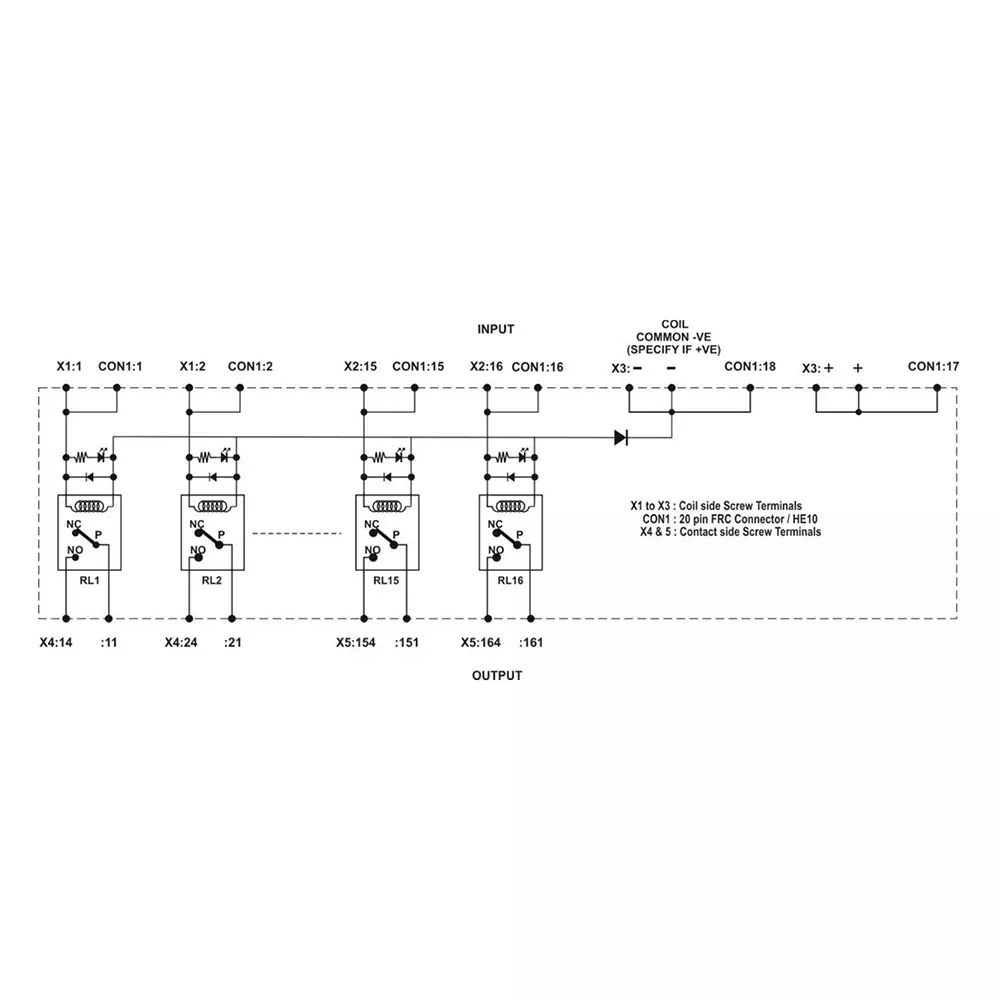 shavison-1-no-16-relay-module-with-coil-connection-through-frc-he10-24-v-dc-and-25-ma-per-channel-as334-24v-n-s-oe