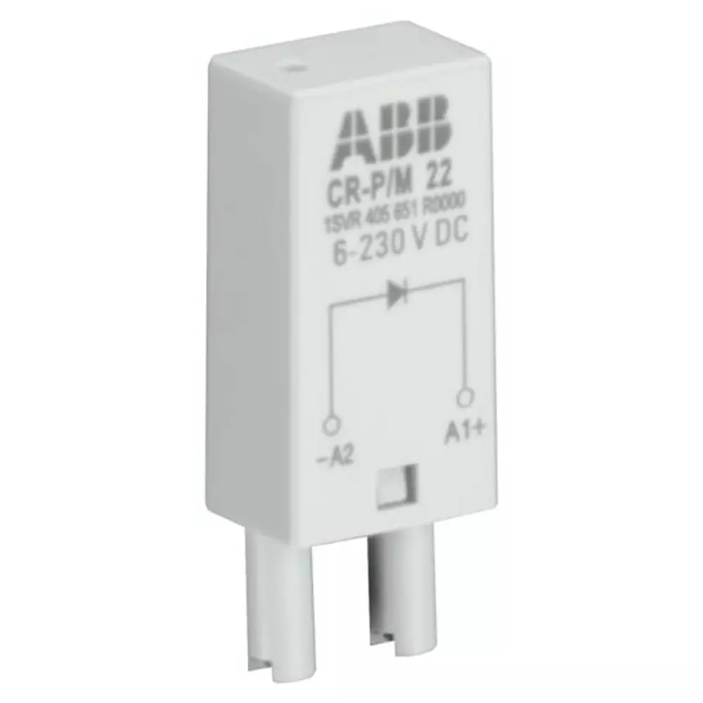 ABB CR-P/M Series Interface Module, PCB Mount, 115 V AC Coil, 1SVR405656R1000 CR-P/M 72A
