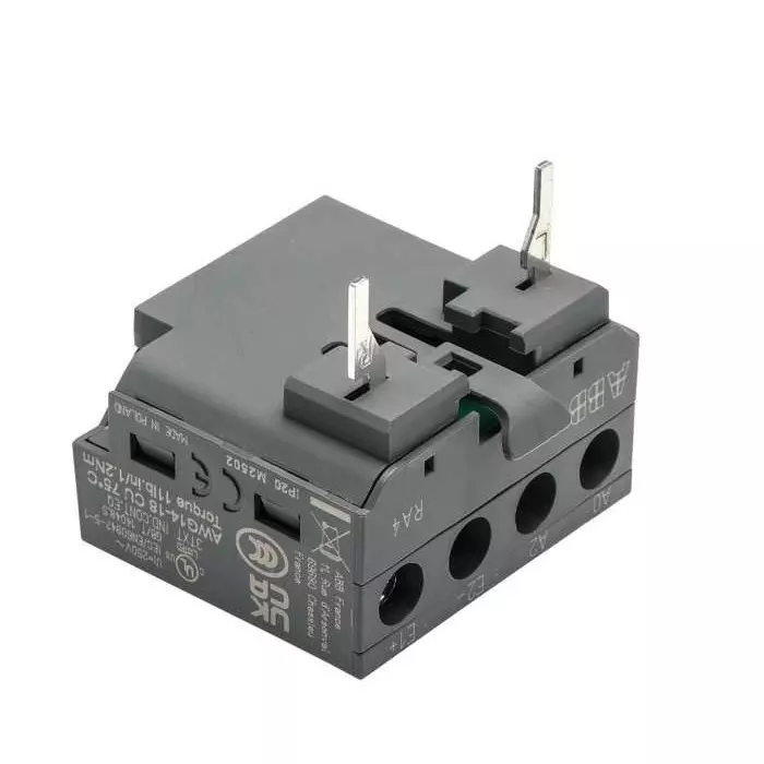 ABB RA4 Series Interface Relay, PCB Mount, 24V Coil, SPST, 1SBN060100R1000