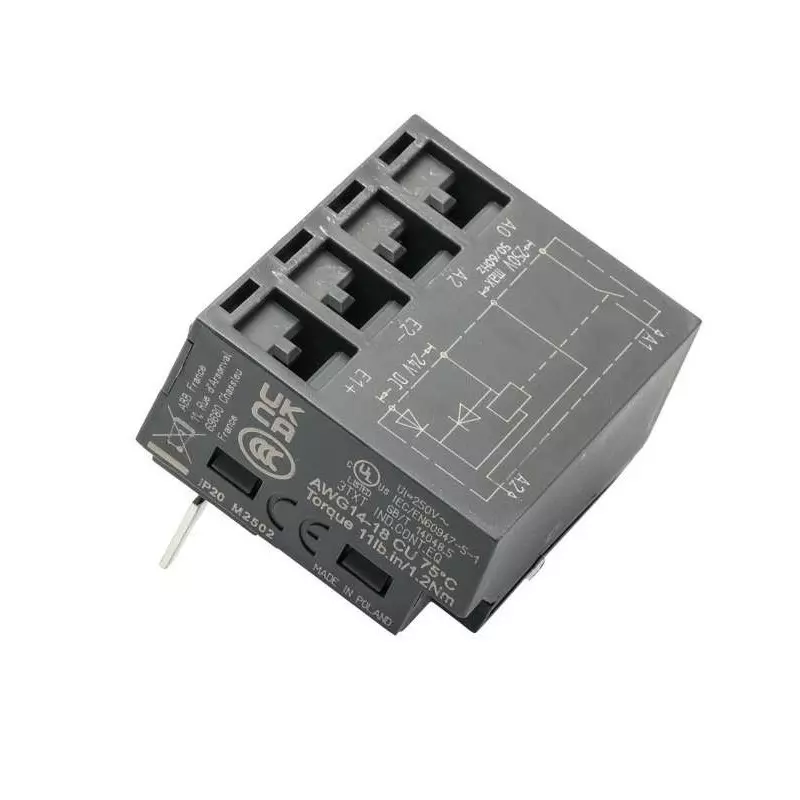 ABB RA4 Series Interface Relay, PCB Mount, 24V Coil, SPST, 1SBN060100R1000