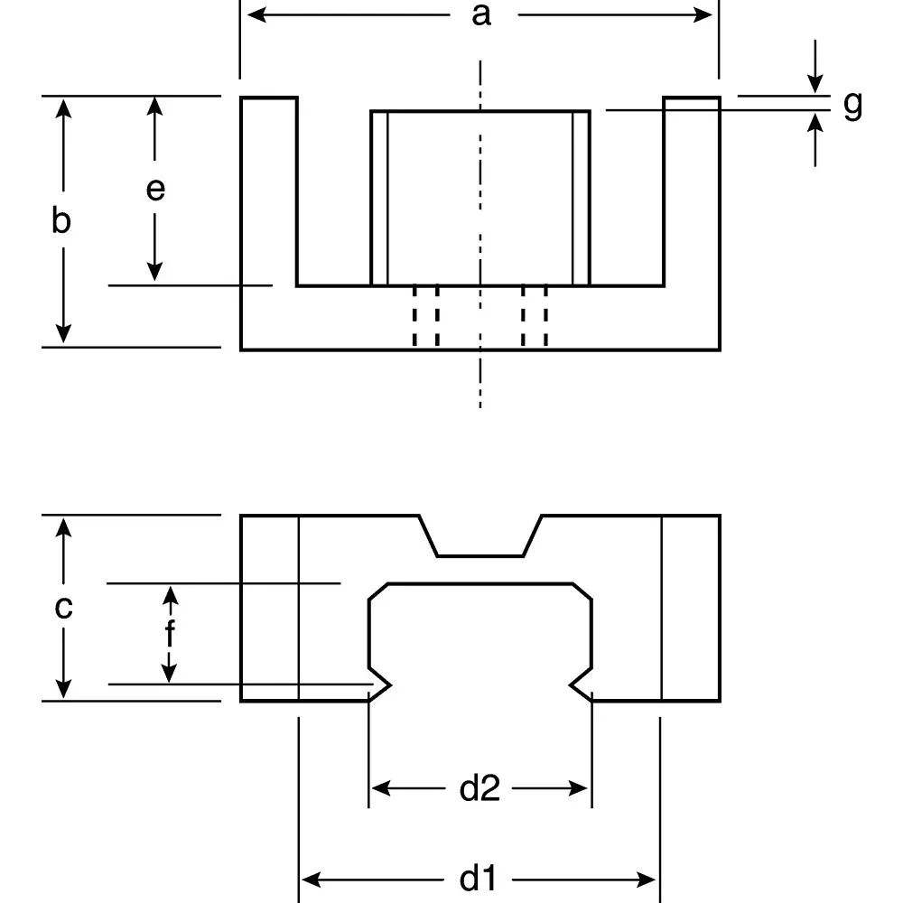 epcos-stainless-steel-yoke-83-mm-width-306-mm-length-for-efd-30159-core-b66424b2000x000-pack-of-10