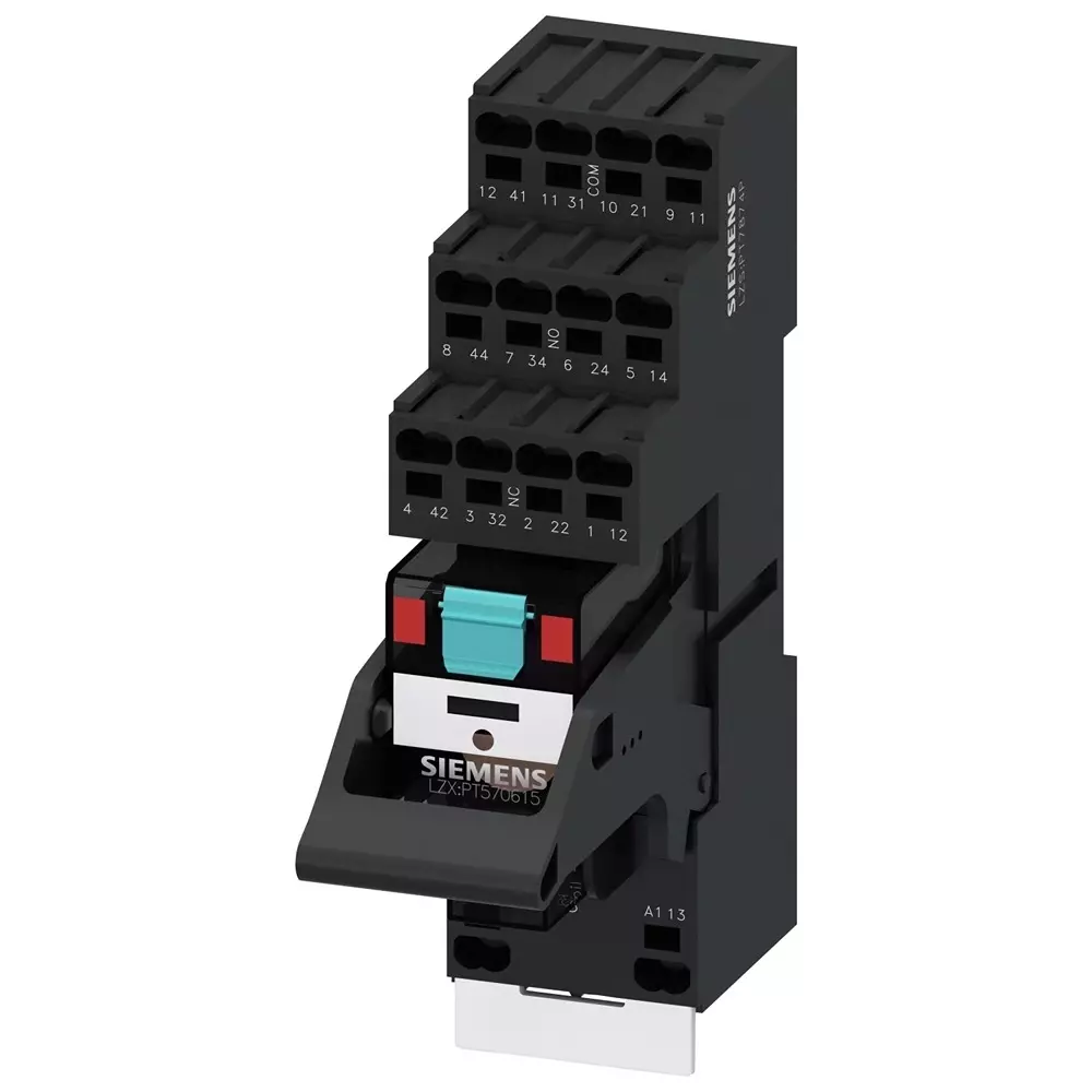 Siemens LZS Series Coupling Relay, Plug In, 110 V DC Coil, 4PDT, LZS:PT5D5S15
