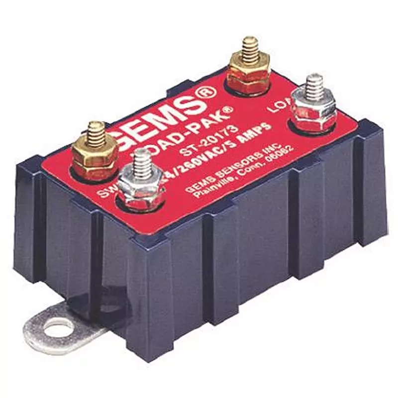 GEMS SENSORS Relay, Safety, Spst-No, 260VAC, 5A, 20173