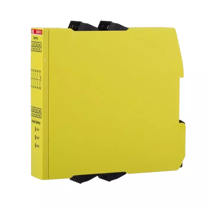 ABB - JOKAB Sentry BSR23 Safety Relay Expansion Module 24 V DC 5 Safety Contacts, 2TLA010041R0600Sentry BSR23 24VDC