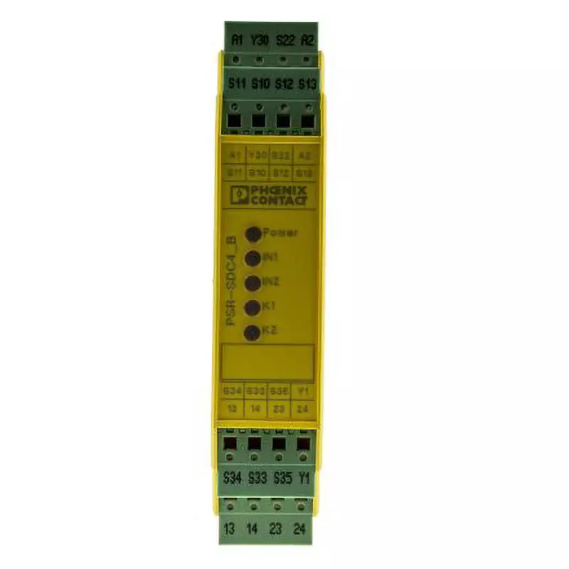 Phoenix Contact Safety Relay DC 24 V Power Supply Voltage, 2981499