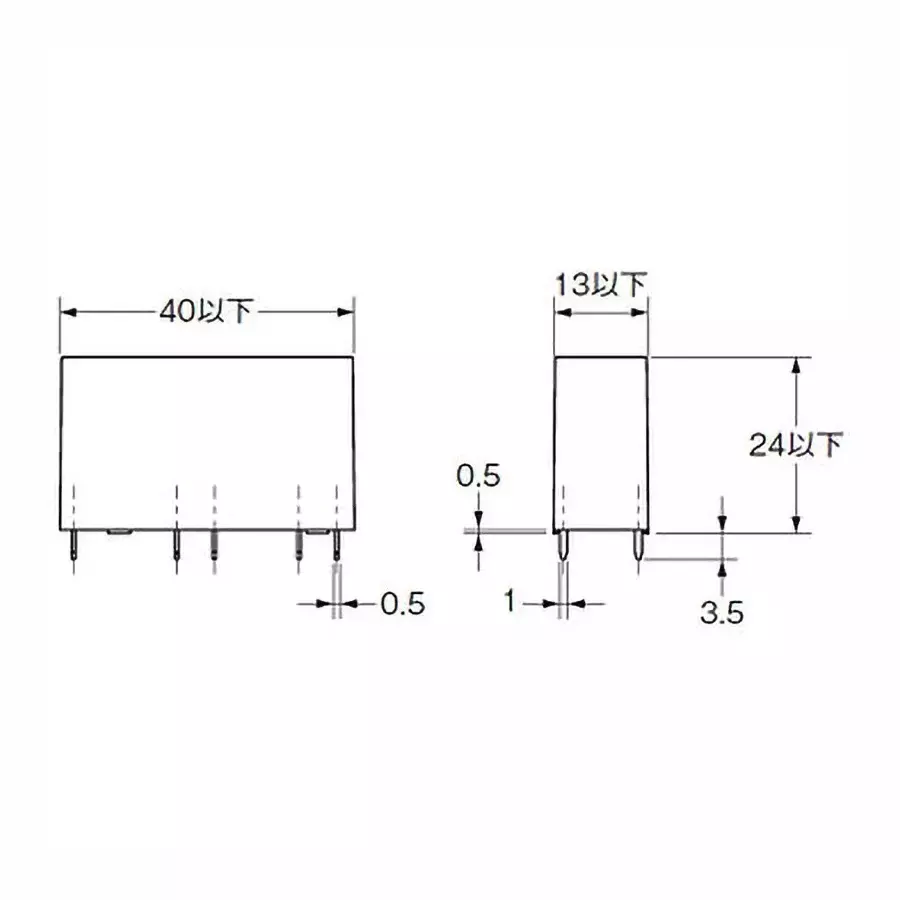 Omron Safety Relay 3A1B Contact Configuration 1000 m/s² Impact Resistance, G7SA-3A1B DC24