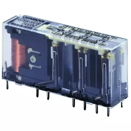 OMRON STI Relay, Safety, 3No, 1Nc, 250Vac, 6A, G7SA-3A1B DC24