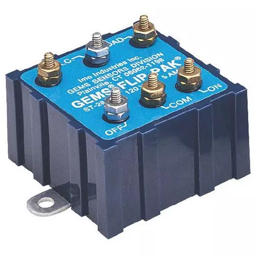 GEMS SENSORS Relay, Safety, Spdt, 130VAC, 5A, 28196