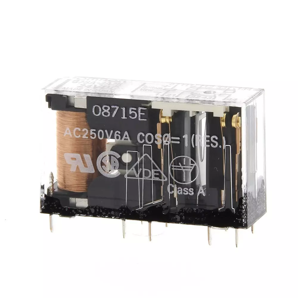 Omron Safety Relay Plug-in 4PST-NO DPST-NC 6 A Forcible-Guided Contacts 24 VDC, G7SA0160M