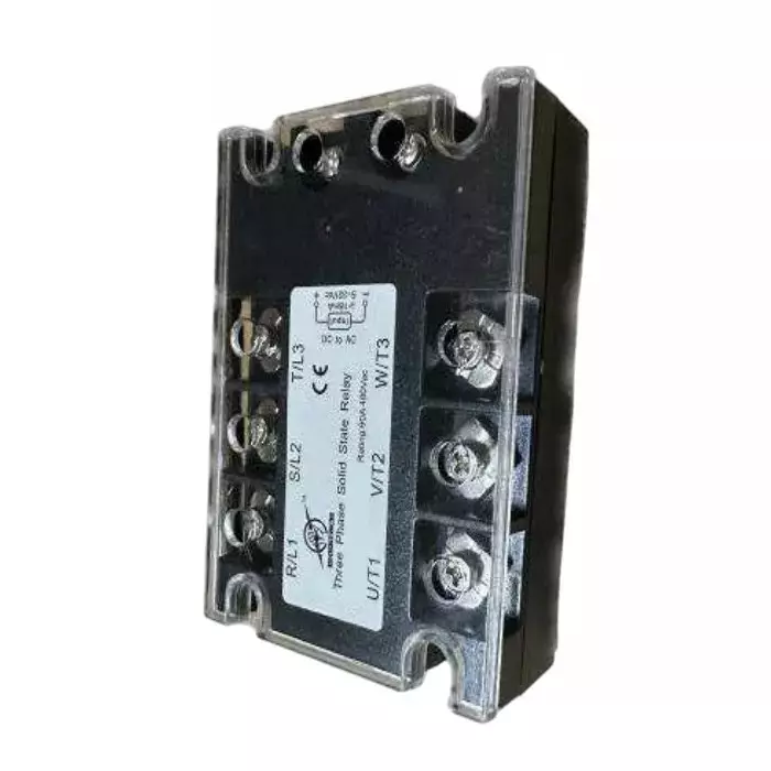 ENERTECH DC to AC Solid State Relay Three Phase 40 A 5-32 V DC Input 90-480 V AC Output, EN-3PH-40DA