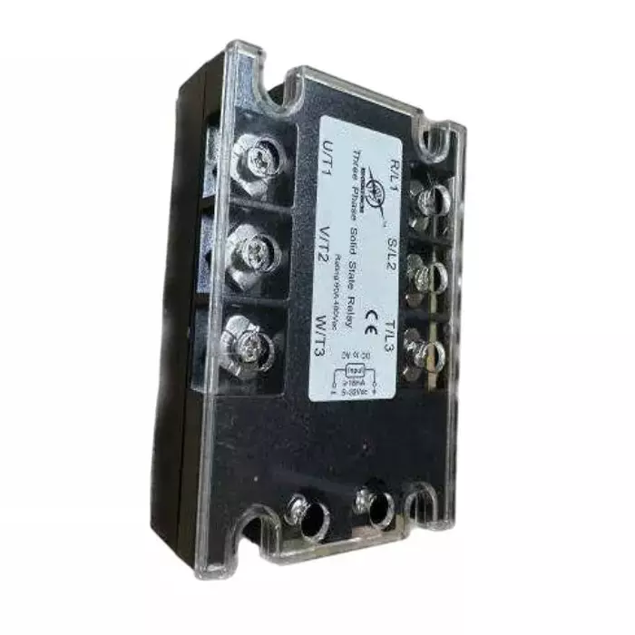 ENERTECH DC to AC Solid State Relay Three Phase 60 A 5-32 V DC Input 90-480 V AC Output, EN-3PH-60DA