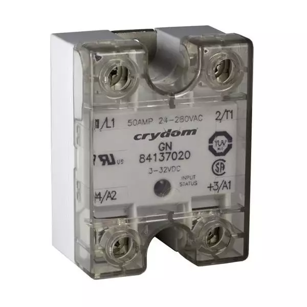 Crydom GN Series Solid State Relays Panel Mount 100 A Load Current Rating, 84137140