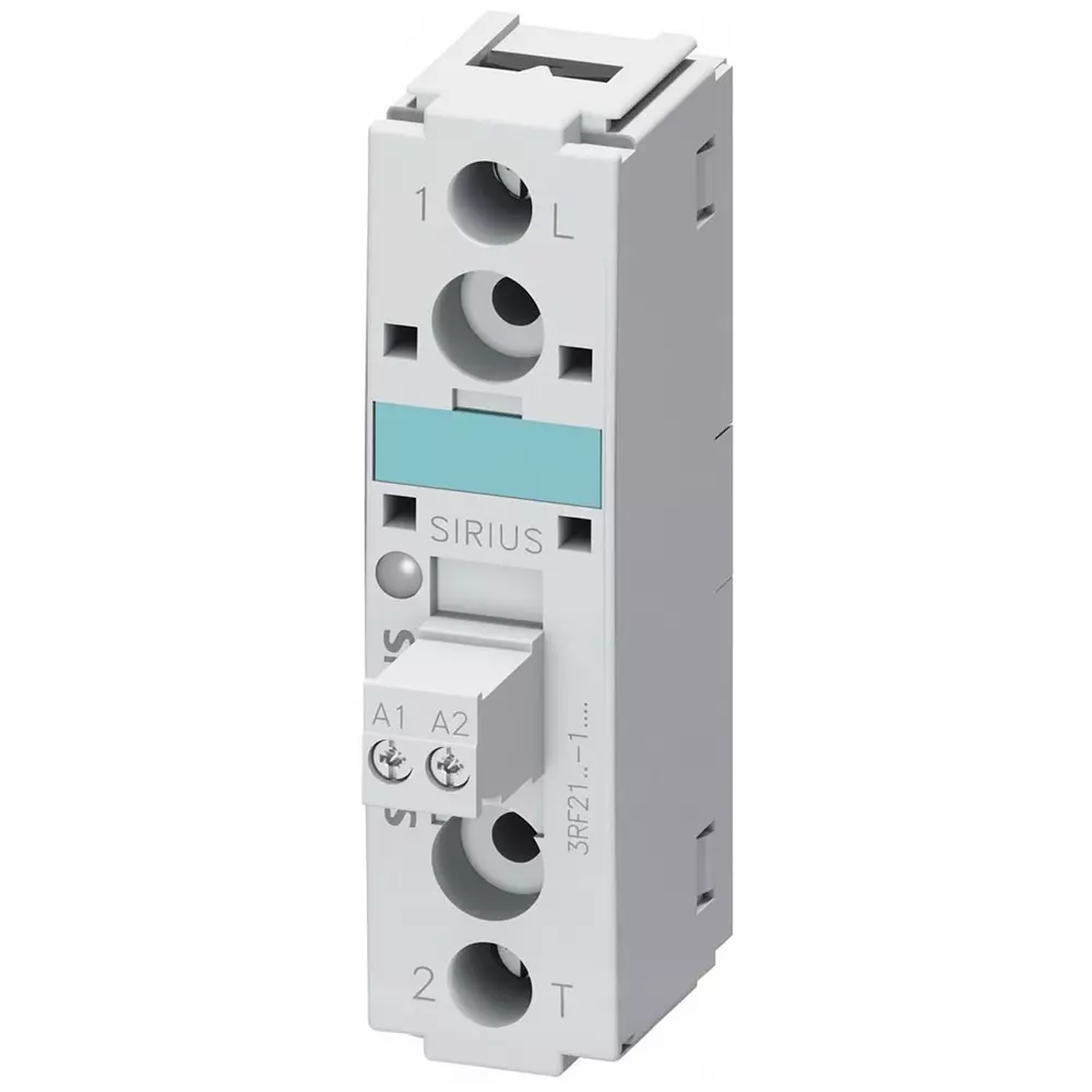 Siemens 3RF2 Series Single Phase Relays Panel Mount 50 A Load Current Rating, 3RF21501AA06