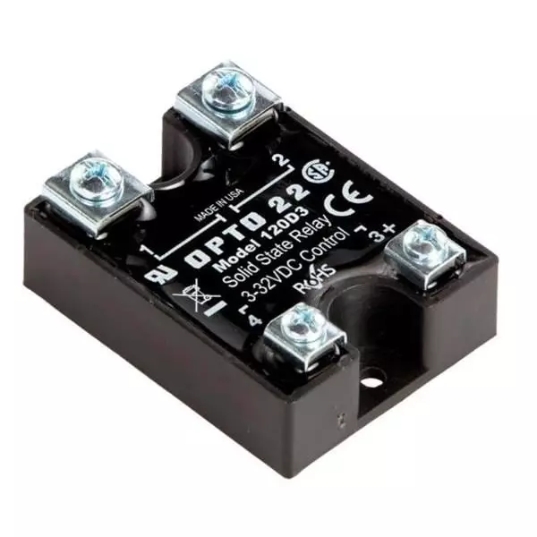 OPTO 22 DC Series Solid State Relays Panel Mount 3 A Load Current Rating, 120D3
