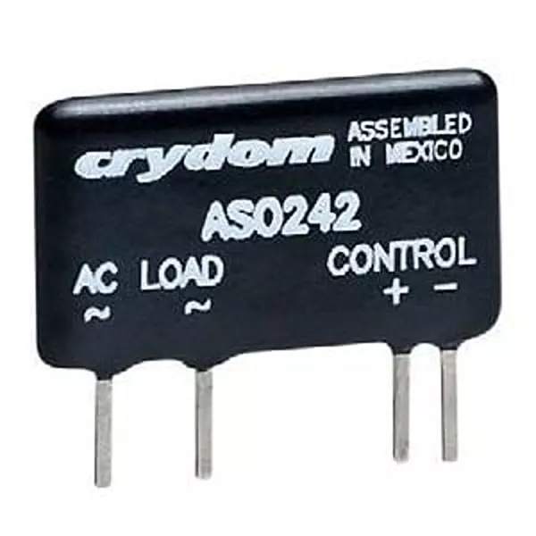 Crydom Solid State Relay PCB Mount 2 Amp 1 Form A (SPST-NO) 280 V AC, ASO242