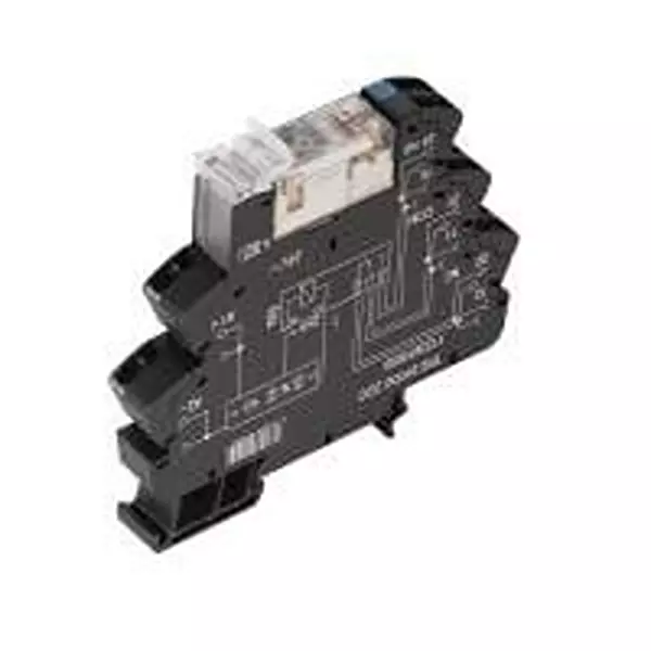 Weidmuller Solid State Relay DIN Rail Mount 2 Form C (DPDT-NO, NC), 1123850000