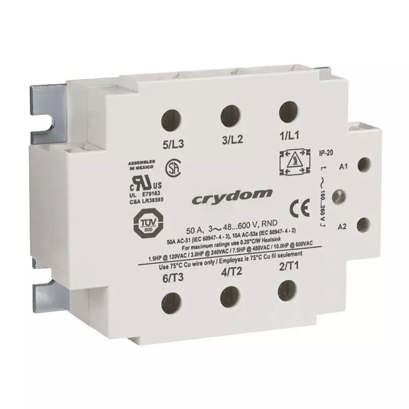 SENSATA/CRYDOM Solid State Relay, 50A, 4V-32Vdc, Panel, Gn350Dlz.
