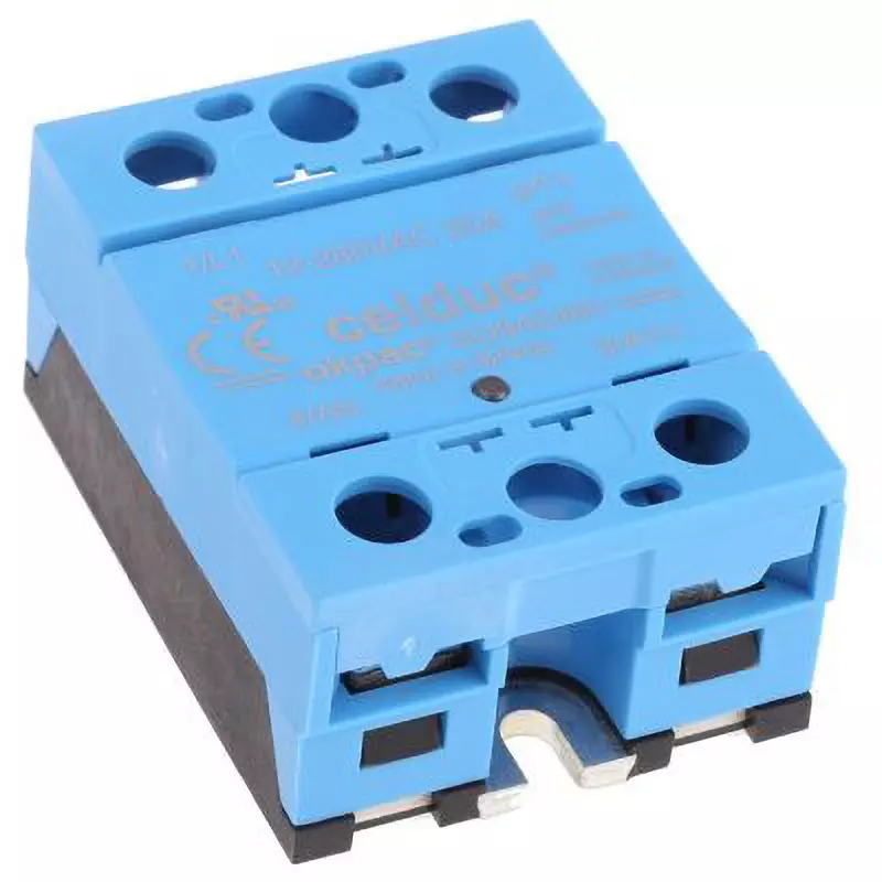 CELDUC Solid State Relay 3 to 32 V DC Voltage Range 5 mA Minimum Load Current 25.0 A Maximum Load Current, SO942460