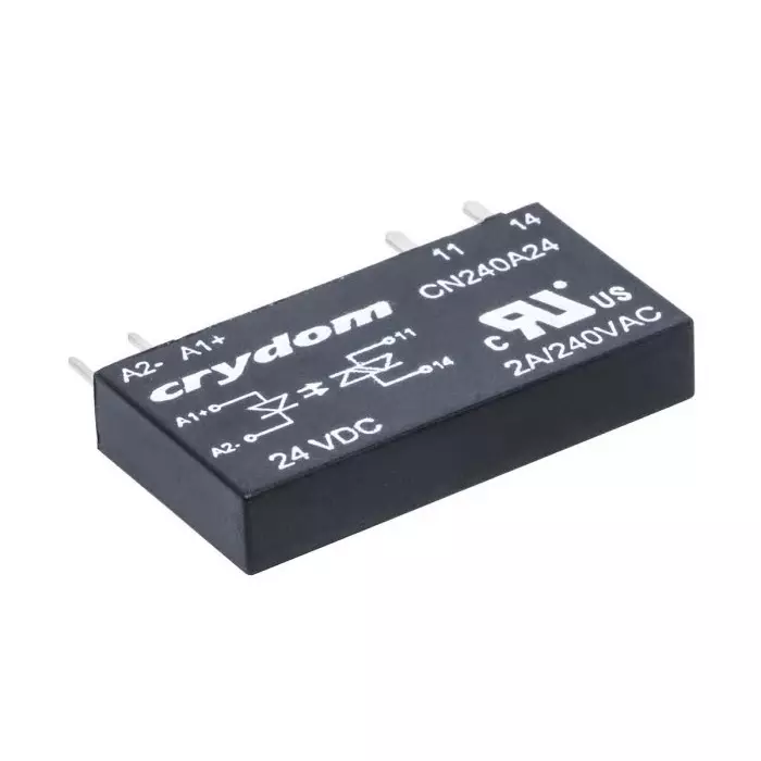 SENSATA/CRYDOM Solid State Relay CN Series 2 A Load PCB Mount 280 V AC 30 DC Control, CN240A24