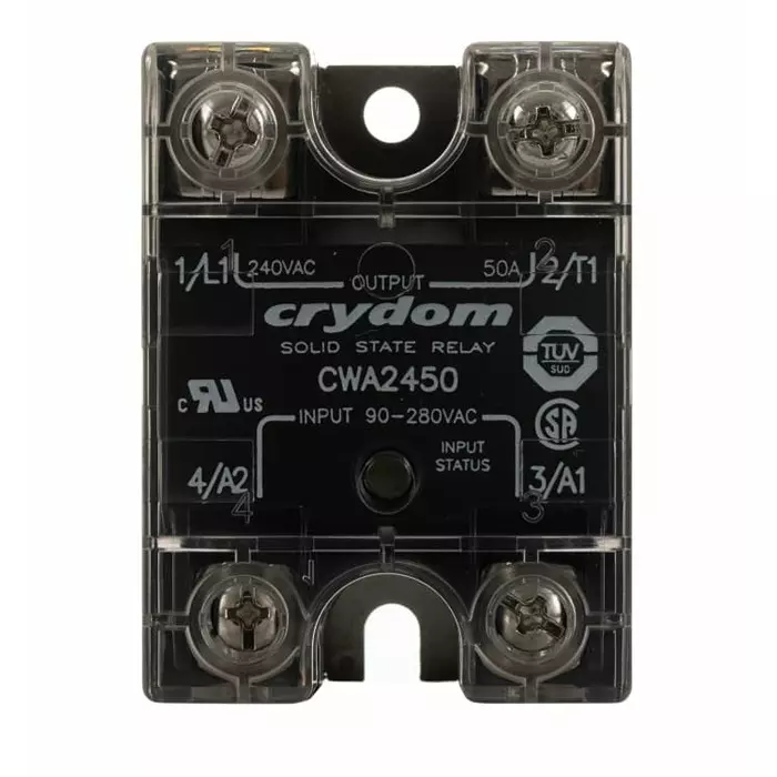 SENSATA/CRYDOM Solid State Relay CW Series 50 A RMS Load Panel Mount 280 V Control, CWA2450