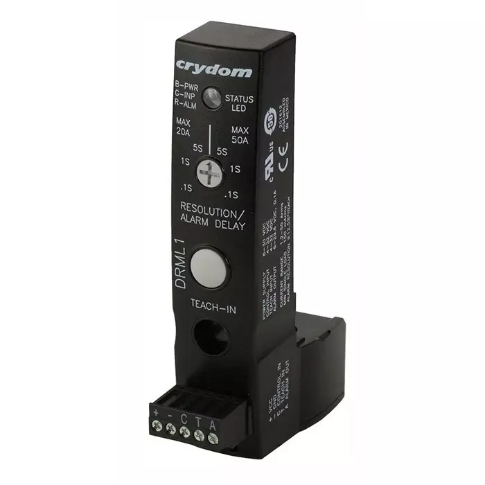 SENSATA/CRYDOM Solid State Relay 1.5 mA Load DIN Rail Mount 30 V DC 32 Control, DRML1