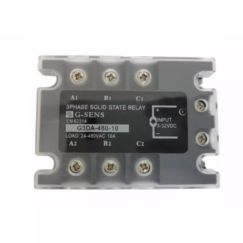 G-SENS Solid State Relay DC to AC 40 Amp Three Phase, G3DA-480-40