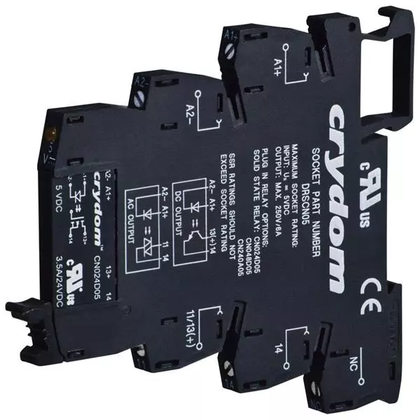Buy Crydom DRACN Series Solid State Relays DIN Rail Mount 100 mA Load ...