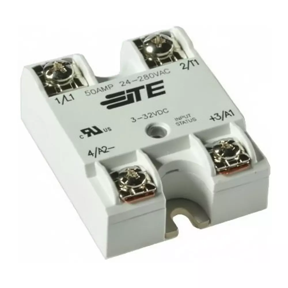 TE CONNECTIVITY SSR Series Solid State Relays Panel Mount 25 A Load Current Rating, SSR-240A25