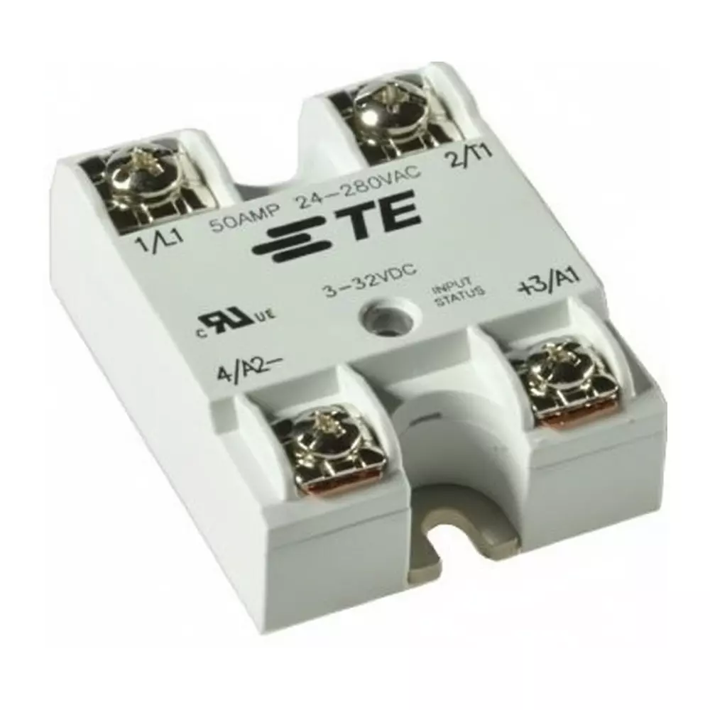 TE CONNECTIVITY SSR Series Solid State Relays Panel Mount 25 A Load Current Rating, SSR-240D25