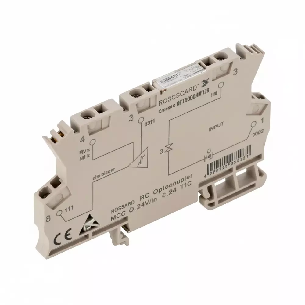 Weidmuller Solid State Relays Terminal Block DIN Rail Mount 50 mA Load Current Rating, 8421060000