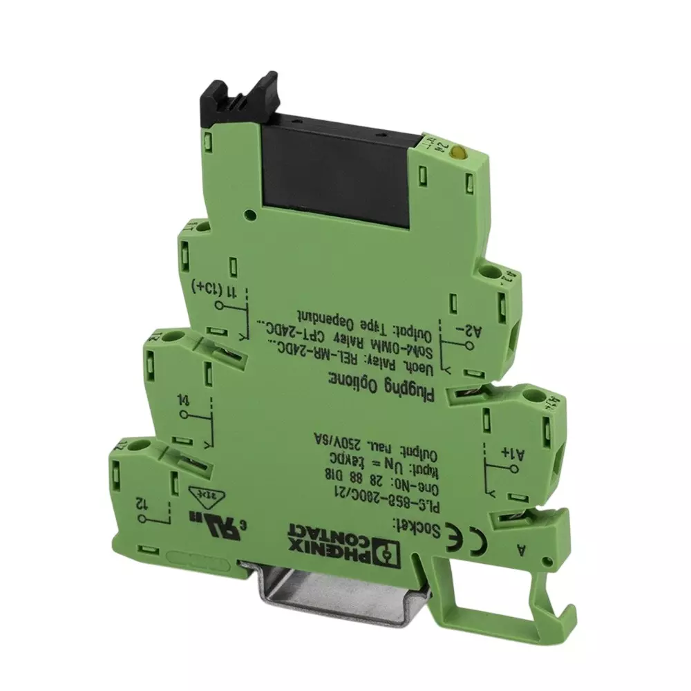 Phoenix Contact PLC-OSC Series Solid State Relays DIN Rail Mount 100 mA Load Current Rating, 2966993