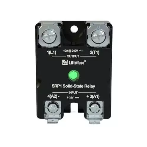 Littelfuse SRP1-CR Series Solid State Relays Panel Mount 25 A Load Current Rating, SRP1-CRAZL-025TC-N