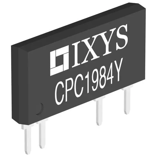 IXYS CORPORATION Solid State Relay PCB Mount 1 Amp 1 Form A (SPST-NO) 600 V DC, CPC1984Y