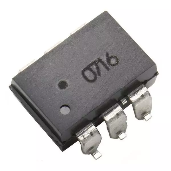 BROADCOM Solid State Relay PCB Mount 600 mA 1 Form A (SPST-NO) 60 V DC, ASSR-1411-501E