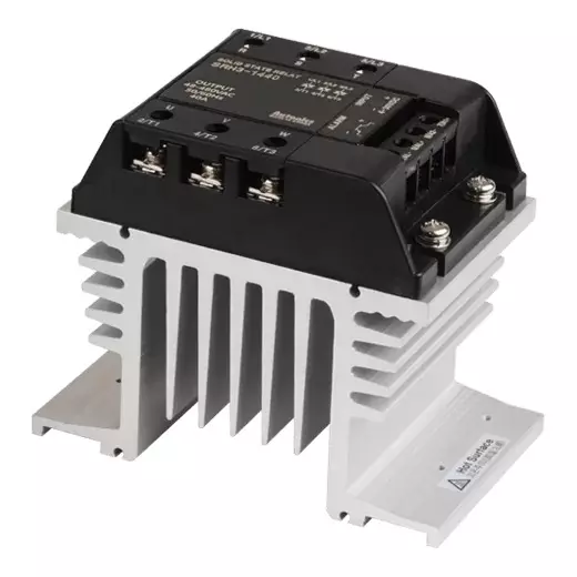 Autonics Solid State Relay 4-30 VDC 48-480 VAC 40A(ZC), SRH3-1440