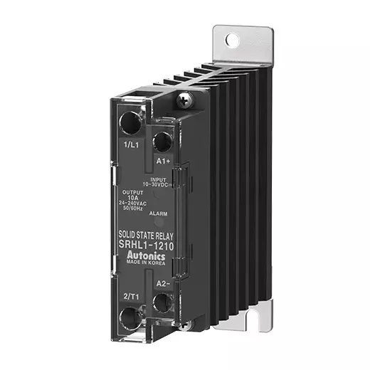 Autonics Solid State Relay 10-30 VDC 24-240 VAC 10A(ZC), SRHL1-1210