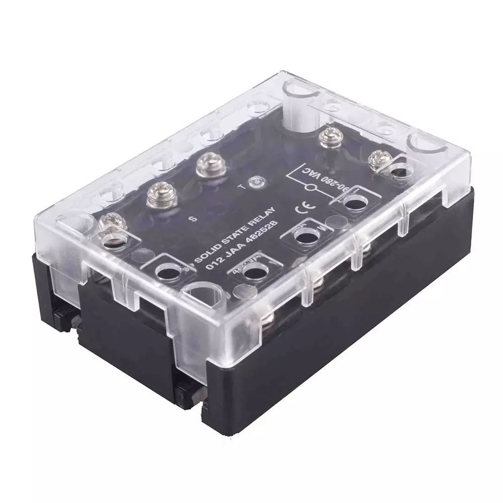 RS PRO Solid State Relay SPST 10 Amp Load Current 480 V RMS Load Voltage SCR Zero Cross, 2537301