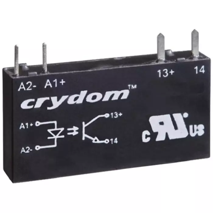 SENSATA/CRYDOM Solid State Relay CN Series 0.1 A Load PCB Mount 48 V DC 30 Control, CN048D24