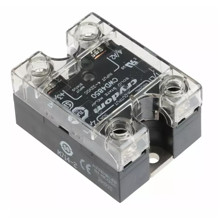SENSATA/CRYDOM Solid State Relay CW Series 50 A RMS Load Panel Mount 660 V AC 32 Control, CWD4850