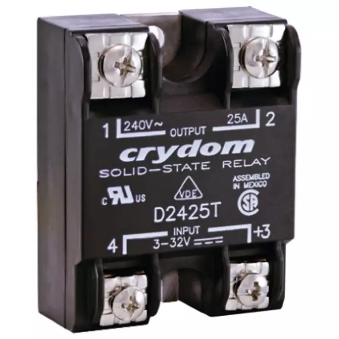 SENSATA/CRYDOM Solid State Relay 110 A RMS Load Surface Mount 280 V 32 Control, D24110